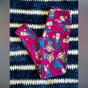 LuLaRoe OS NBC Lock Shock Barrel Leggings